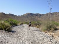 Leaving Sheriden Canyon